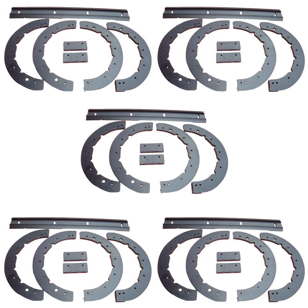 5X Snow Blower Paddle Set w/ Scraper Bar for MTD (Replaces 15687)