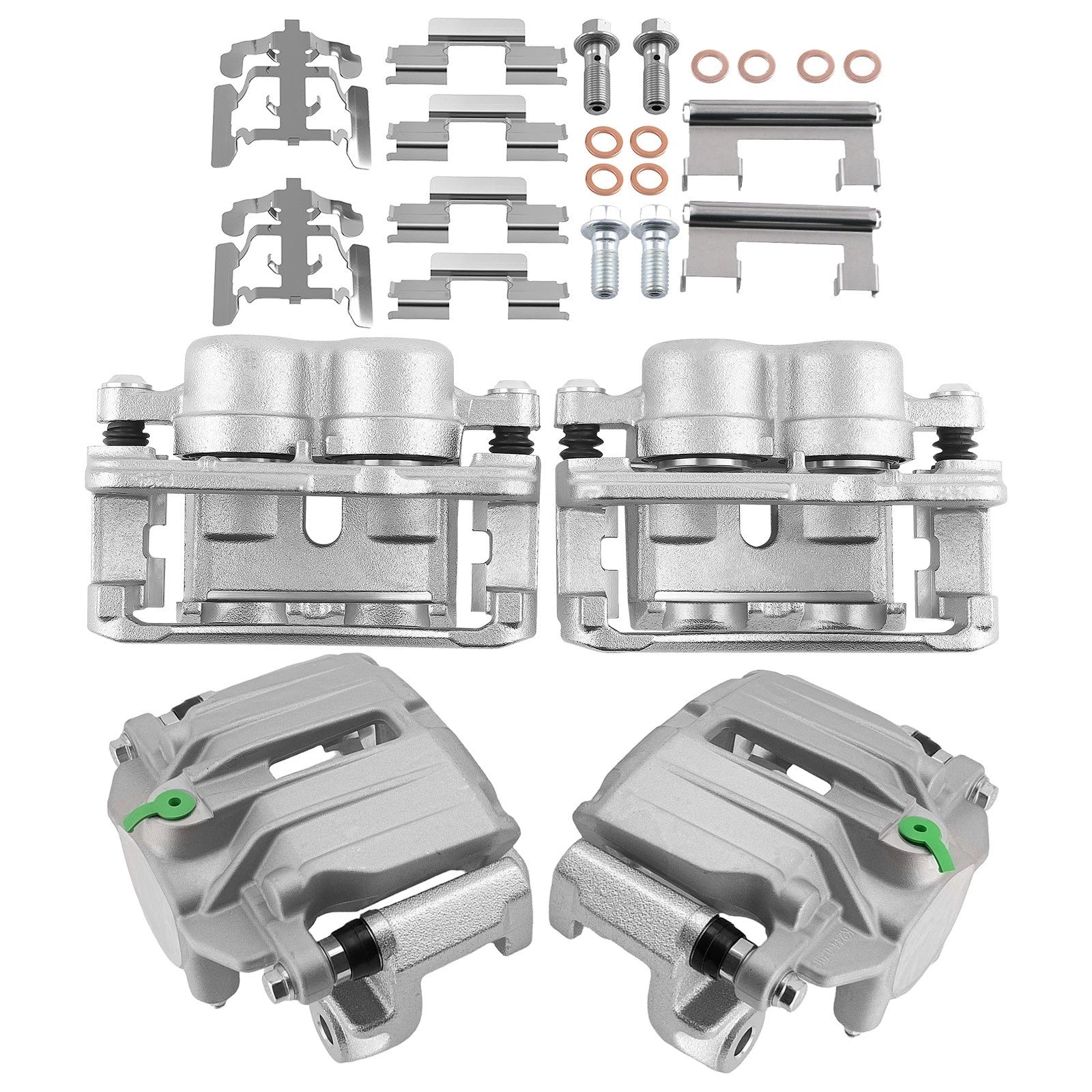 Front Rear Disc Brake Calipers for Chevrolet Tahoe GMC Yukon (2000–2001) 18-B4729