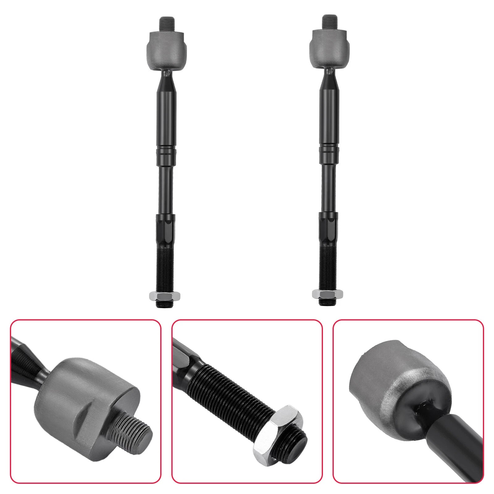 Front Suspension Steering Inner Tie Rod Ends for 2011-2020 Toyota Sienna