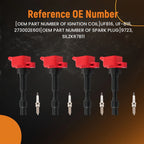 Ignition Coils & Spark Plugs for Hyundai Elantra 2.0L (2015–2015)