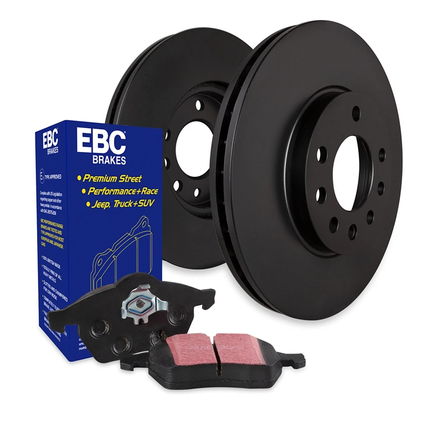 Set of 4 Brake Disc and Pad Kits for Mazda CX-5