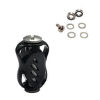Set of 2 Carbon Fiber Knobs for DAIWA S Series Fishing Reels (1/2) 35.4x21.3mm