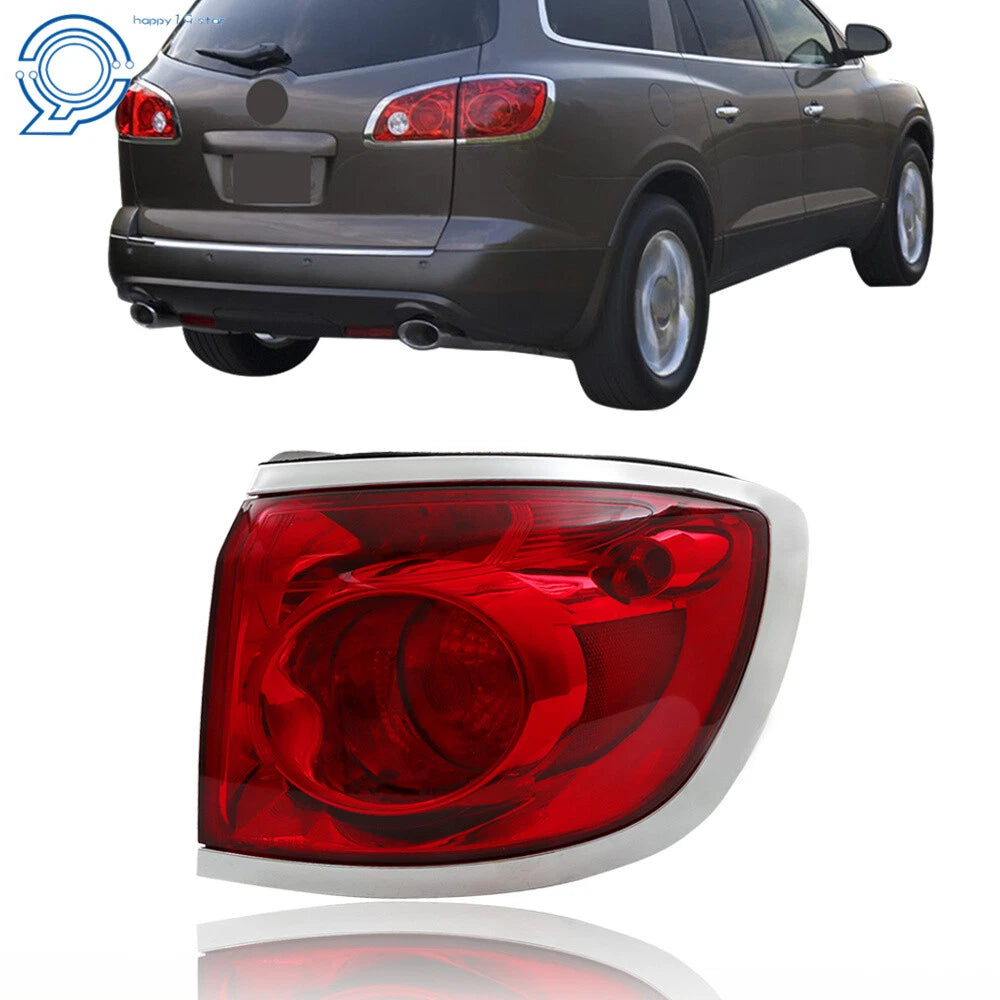 Rear Tail Light for Buick Enclave (2008–2012) Clear Lens Right Side Red