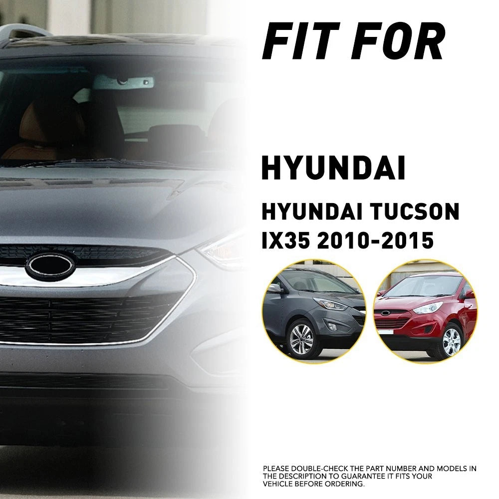Front Wiper Side Cowl Extension Covers for Hyundai Tucson (2010–2015)