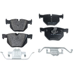Set of 4 Rear NAO Brake Pads for BMW X5, X6 (2007–2019)