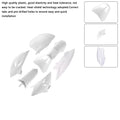 Body Plastic Kit Front Rear Fender Fairing for Yamaha TTR50 (2006–2021) White