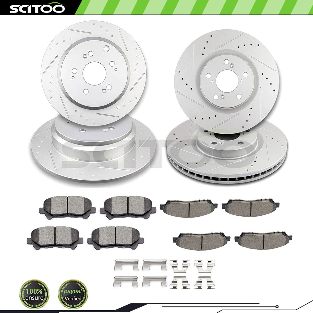 Brake Rotors and Pads Kit for Acura MDX (2007–2013) - Ceramic