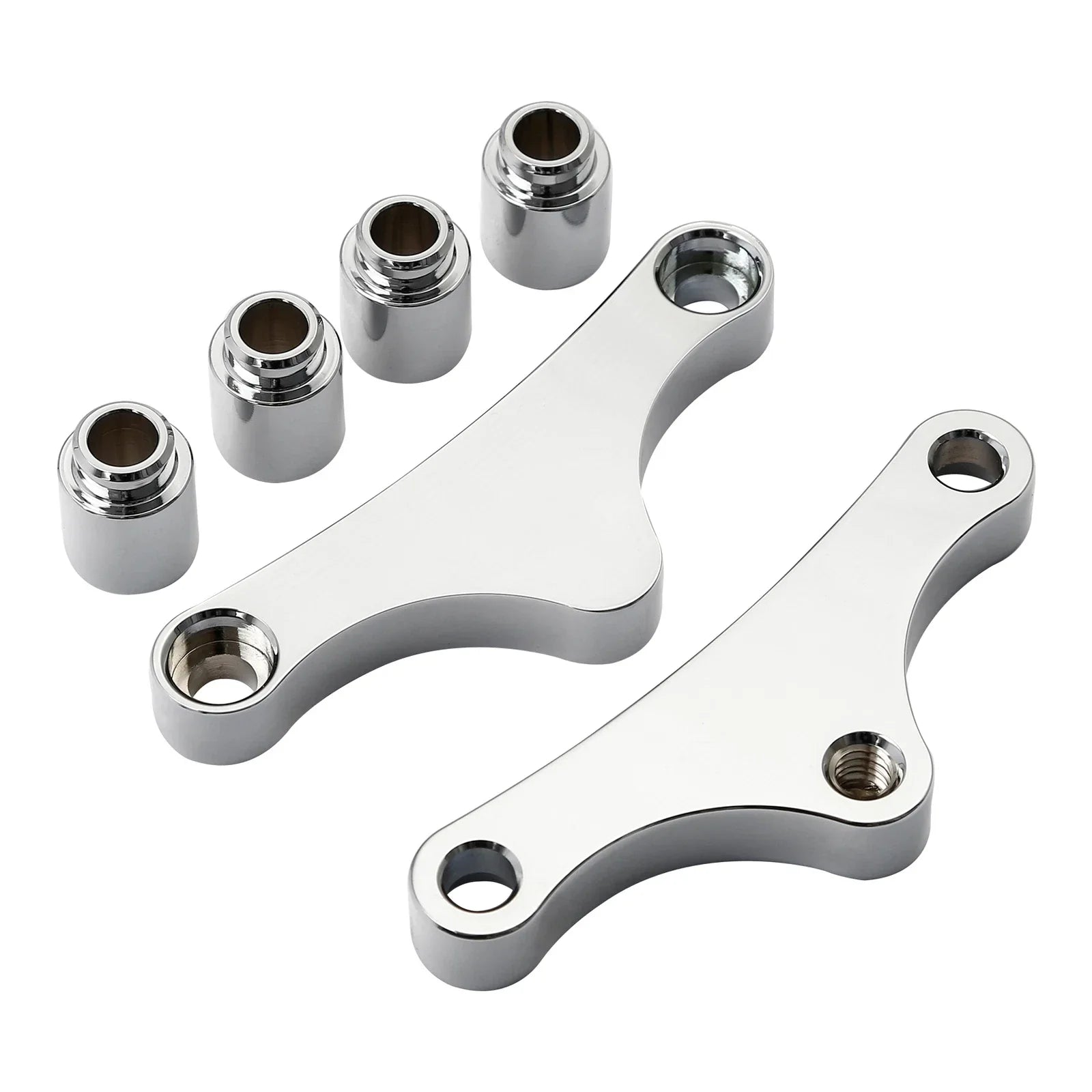 Chrome Front Fender Spacer 21" 23" 26" 30" for Harley Road Glide (2000-2013)