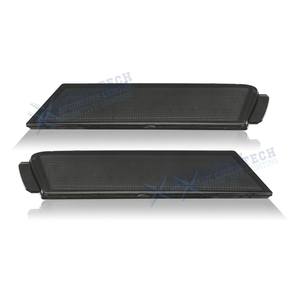 Amber LED Smoked Lens Front Side Marker Lights for Chevrolet Camaro (2010-2015)