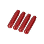Set of 4 Aluminum Alloy Door Lock Knob Pins Red for BMW 3 Series (E90)