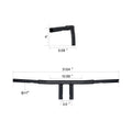 6" Rise T-Bars Handlebars for Harley Sportster XL883 XL1200 (2004–2023)