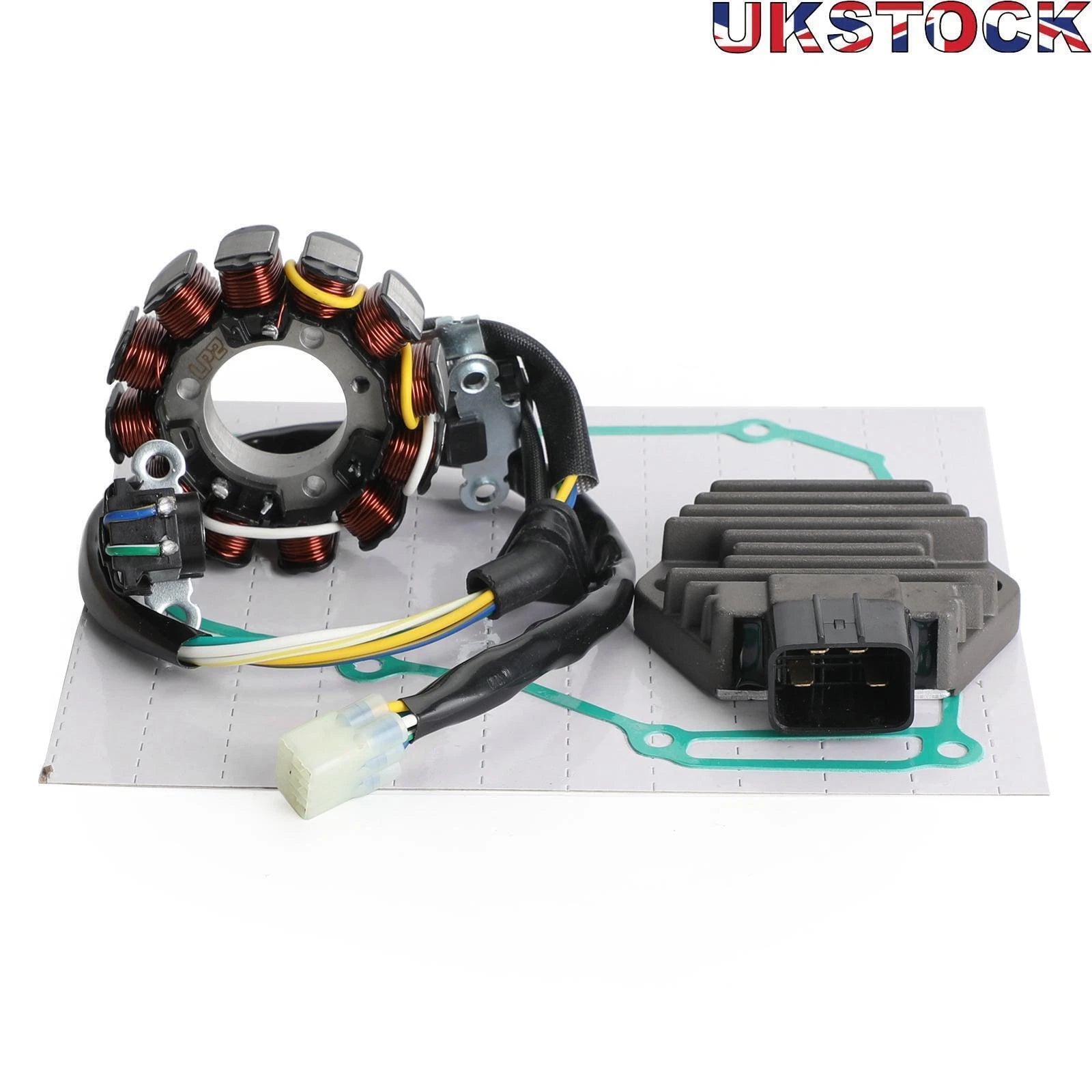 Magneto Stator + Voltage Rectifier + Gasket for Honda CRF450R (2010–2012)