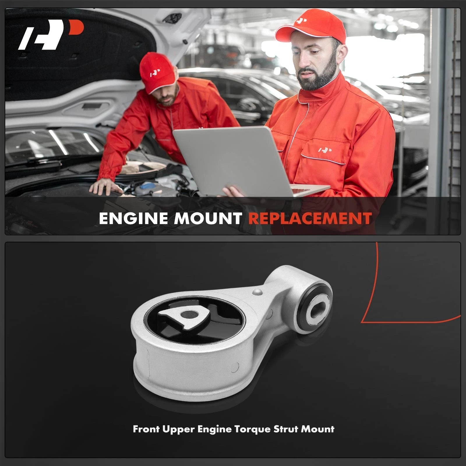 Front Upper Engine Torque Strut Mount for Nissan Rogue (2014-2020)