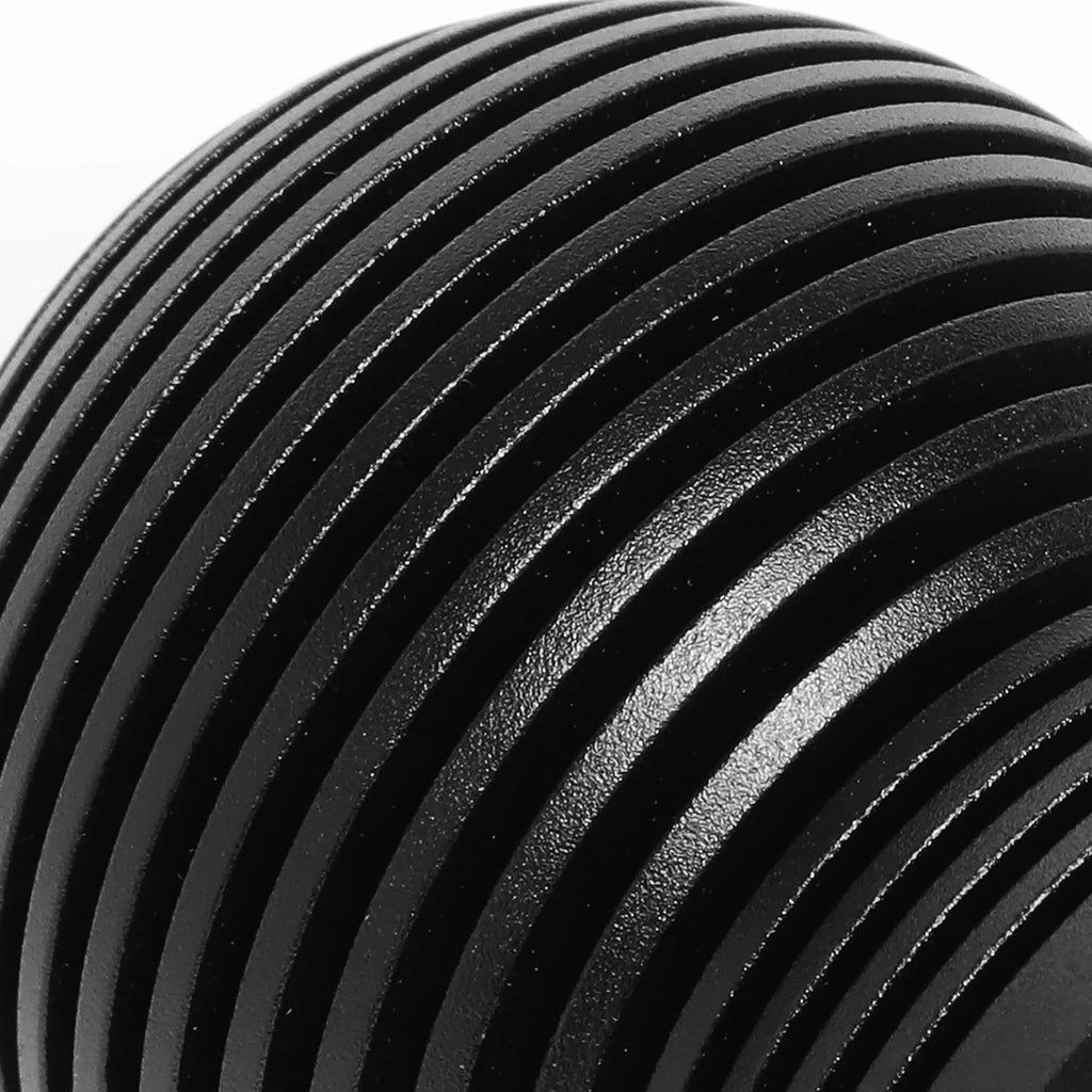 NRG 65mm Black Heat Sink Spheric Style Shift Knob Kit for Universal Fit (2010–2023)