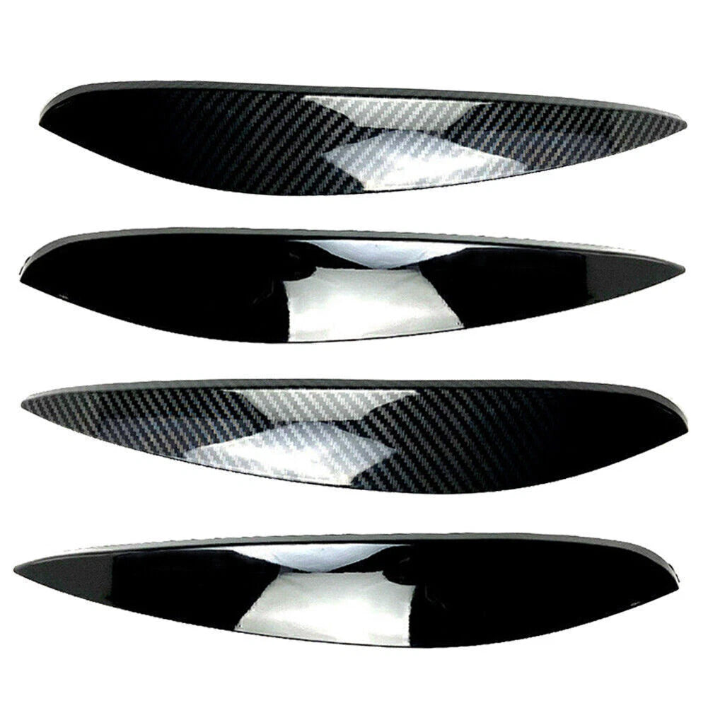Set of 2 Headlight Eyelid Trim for Mercedes Benz Smart (2014–2016)