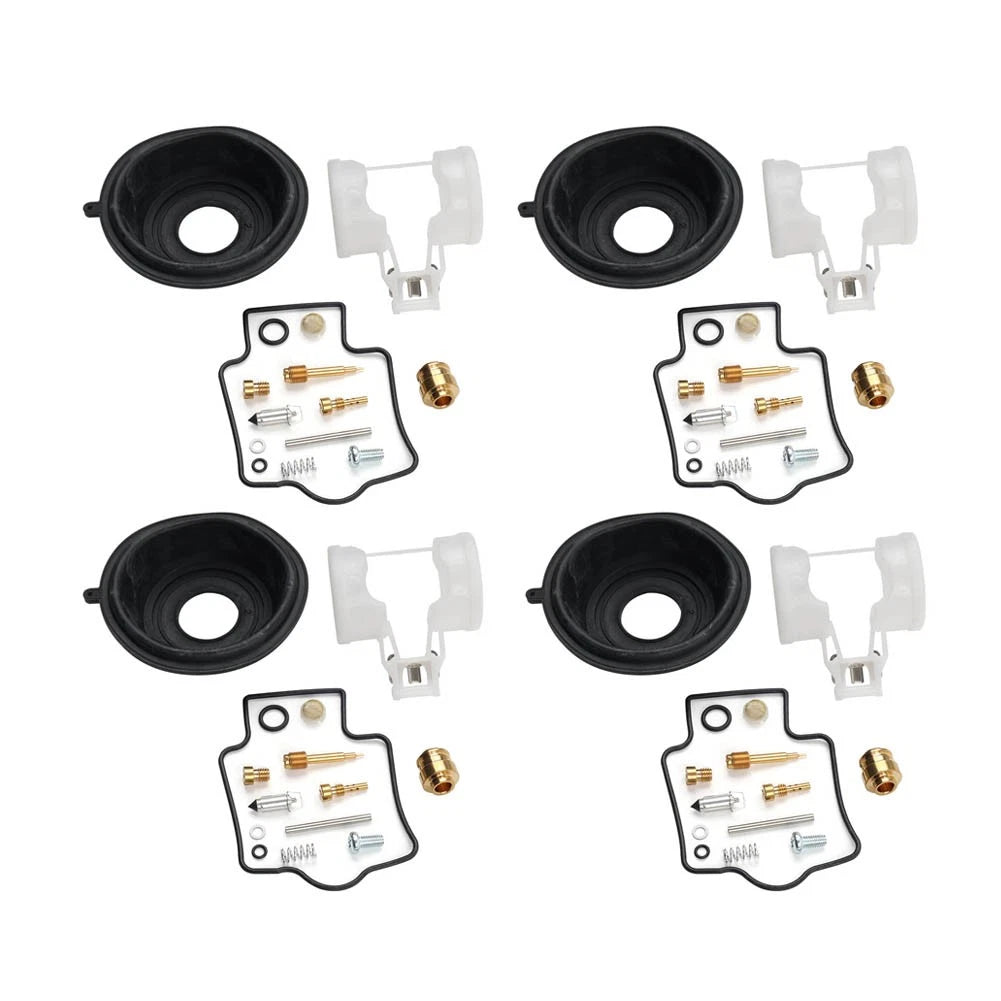 Carburetor Repair Kit Set of 4 for Kawasaki Ninja ZX-9R GPZ900R ZX900 (1994–2003)