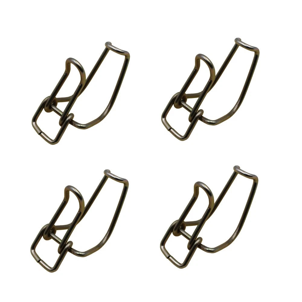Set of 4 Air Filter Retaining Clips for JCB Backhoe (32/922100, 580/12023)