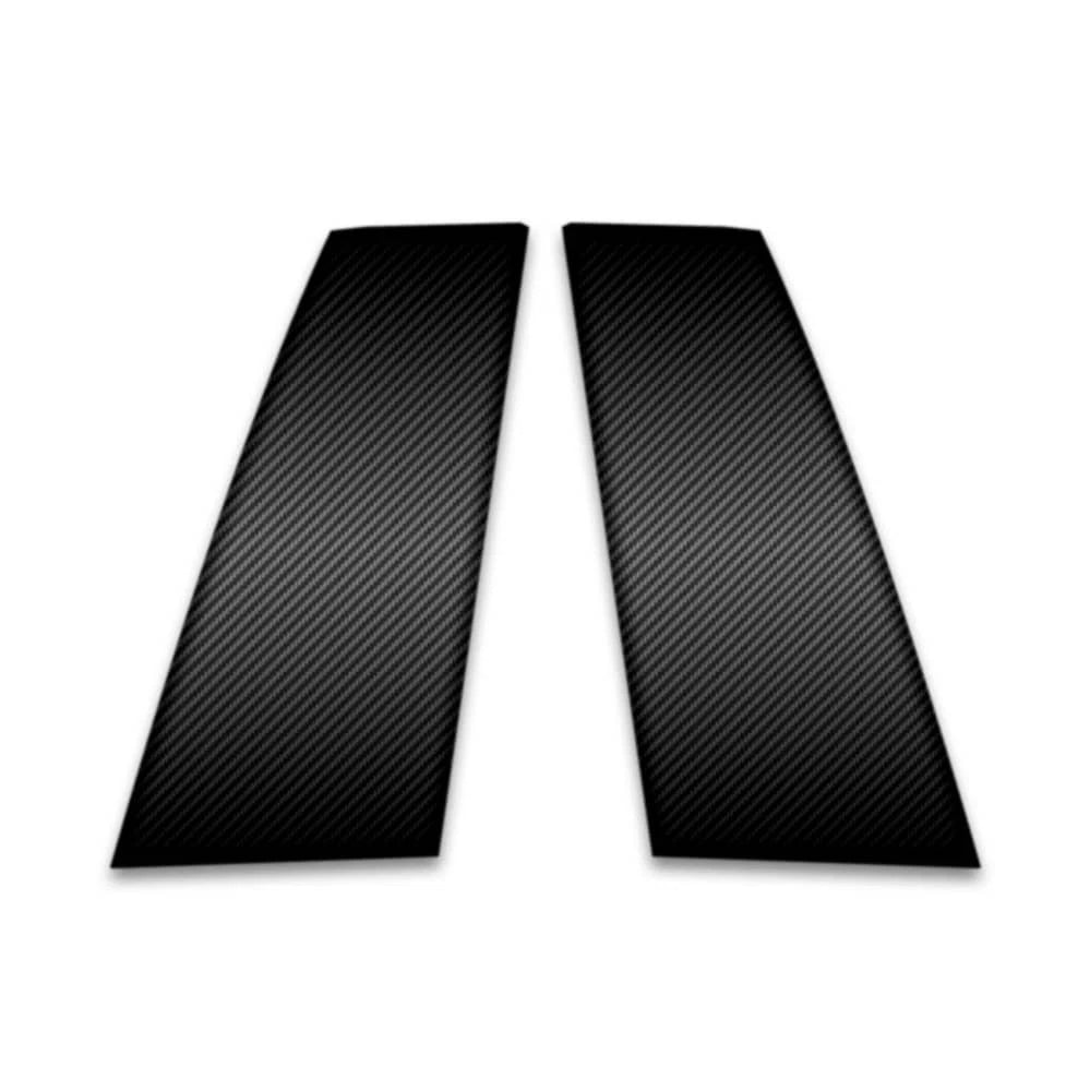 2pc Carbon Fiber Pillar Post Covers for 2013-2023 BMW 640i - SRC0124