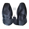 Car Seat Covers Set of 2 Black/Charcoal for Ford Ranger (1998–2003)