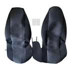 Car Seat Covers Set of 2 Black/Charcoal for Ford Ranger (1998–2003)