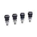 Set of 4 Hex License Plate Tag Fastener Frame Bolts for ATV Motorcycle