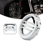 Horn Cover for Triumph Bobber T120 T100 Street Twin (Universal, Chrome)
