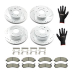 Brake Rotors and Pads Kit for Cadillac Escalade (2002-2006) RWD