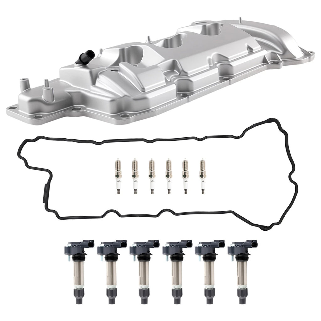 Valve Cover Gasket Set for GMC Acadia 2009–2017 3.6L w/ 6 Ignition Coils
