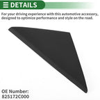 Front Left Side Door Pillar Window Trim for Hyundai Tuscani Coupe (2001–2006) No. 825172C000