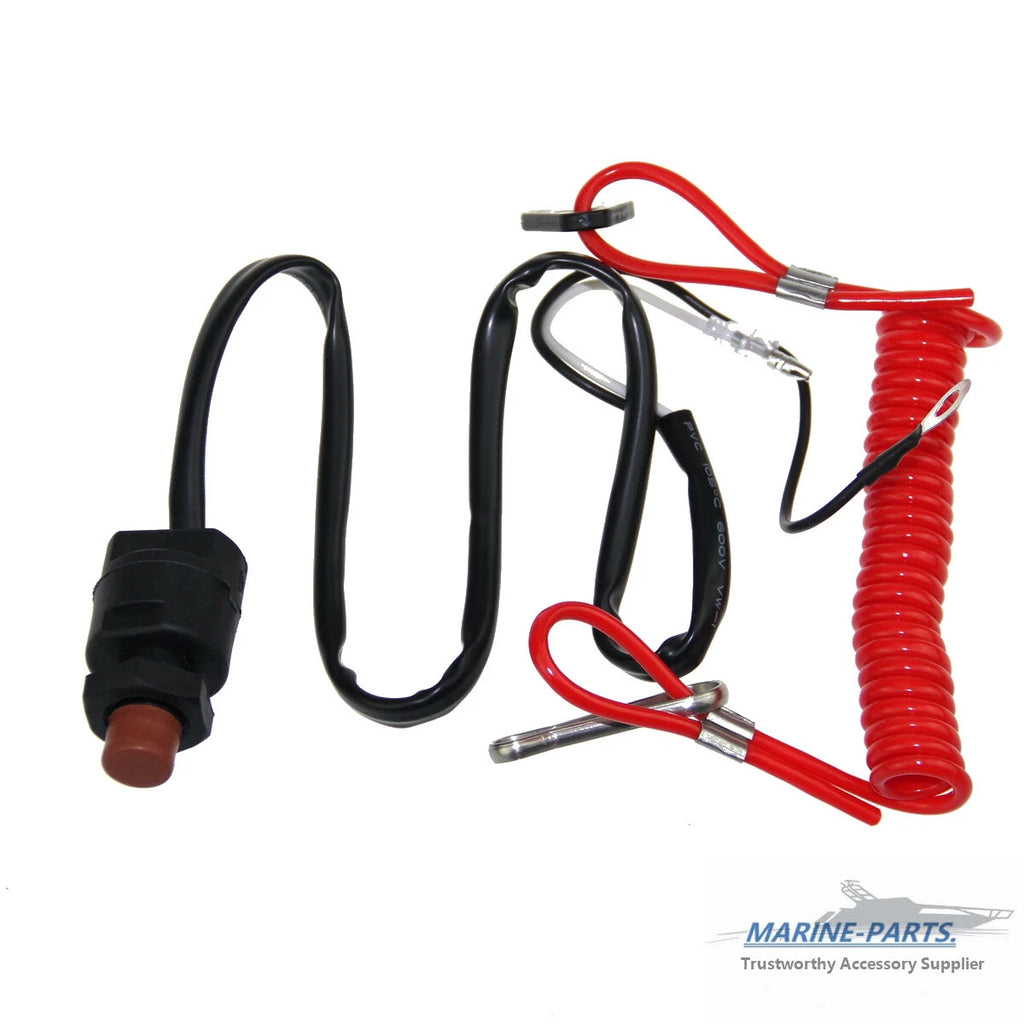 Kill Stop Switch 6E9-82575-09 for Yamaha 15HP 25HP 30HP 40HP (1990–2023)