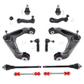 Front Upper Control Arms Sway Bar Links for Silverado Sierra 2500 3500 (2001–2010)