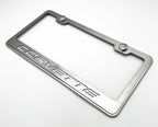 License Plate Frame Stainless Steel for Chevrolet Corvette (2005–2019)