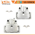 Set of 2 Rear Brake Calipers w/Bracket for Dodge Durango, Ram 1500 (2003)