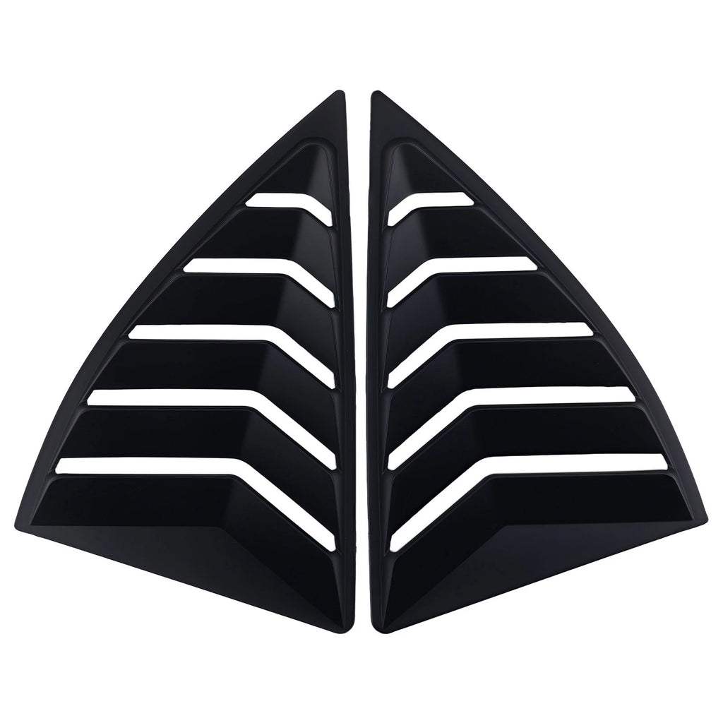 Quarter Window Louvers for Chevy Camaro (2010–2015) ABS Sun Shade Cover