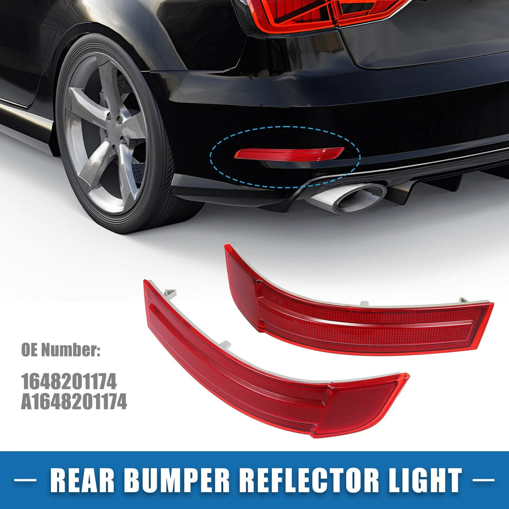 Rear Bumper Reflector Light 1648201174 for Mercedes-Benz GL550 (2007–2012)