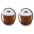 2Pcs Fuel Filter Water Separator 90794-46871-00 for Honda Yamaha Outboard (N/A)