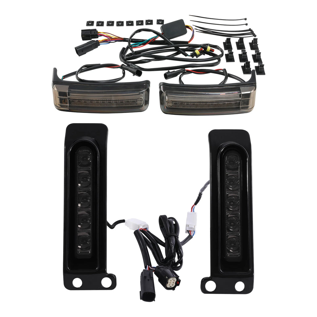 Trunk Saddlebag Inserts Brake Run Turn Light for Harley Touring (2014–2024)