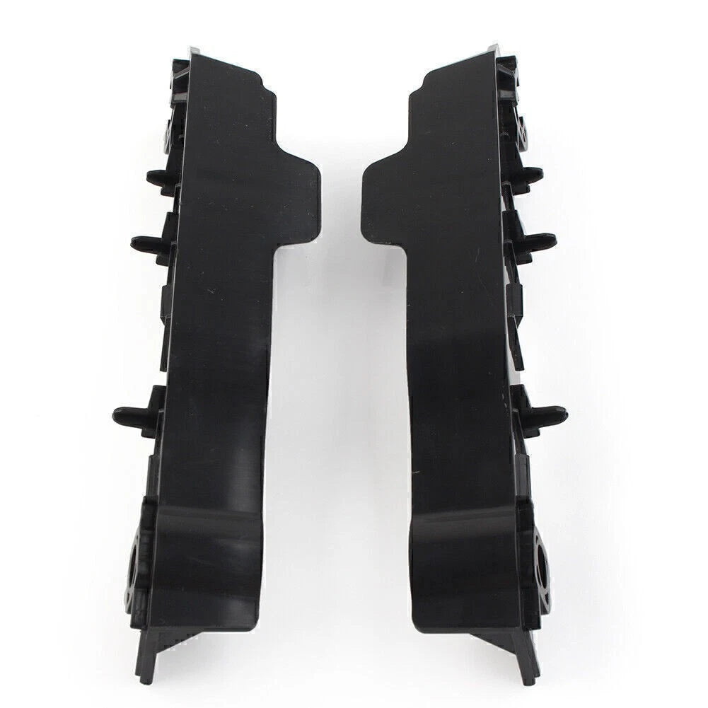 Set of 2 Front Bumper Mounting Side Brackets for Land Rover Range Rover Sport (2014–2019) Black