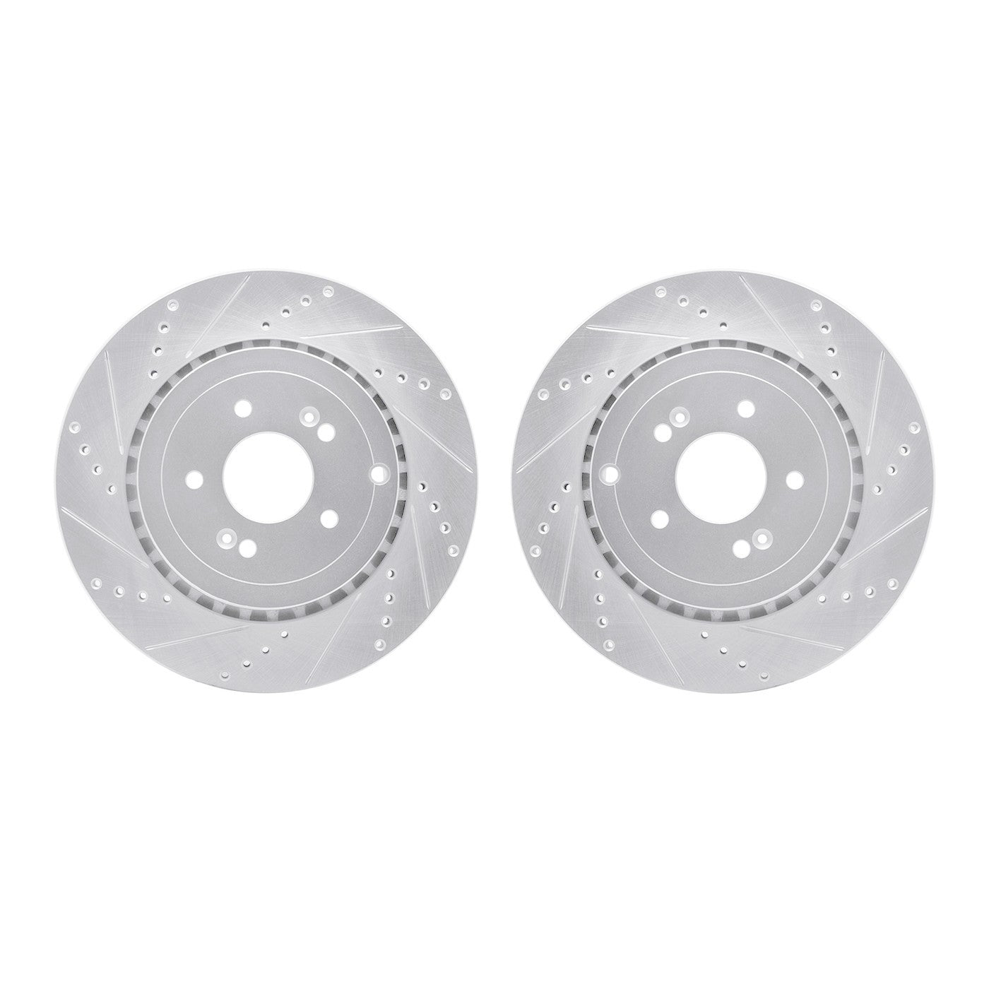 Set of 2 Brake Discs Rear for Genesis G70 Kia Stinger