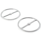 Speaker Trim Ring Cover Set of 2 for Harley Electra Glide (2014–2023) Chrome