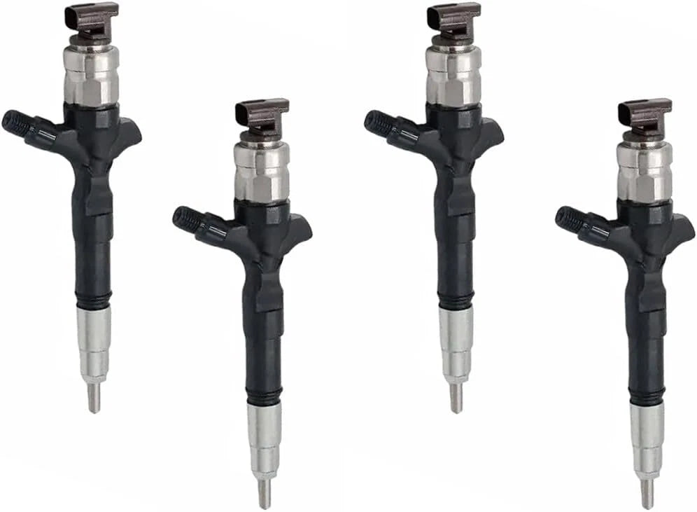4X Fuel Injector 095000-0630 23670E30040 for Toyota 2.5 D4D (2000–2023)