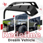 Set of 6 Pocket Extended Fender Flares for Jeep Wrangler TJ (1997–2006)