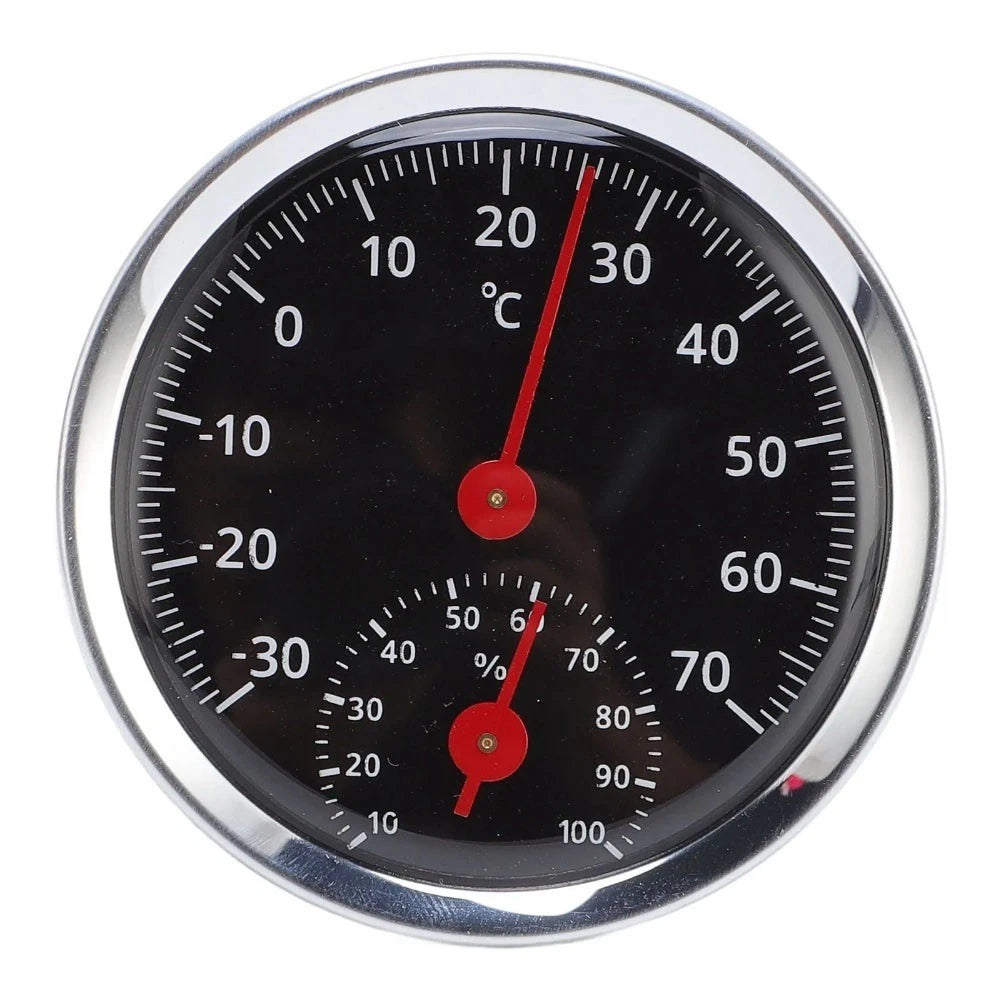 Temperature Humidity Meter for Car (Mechanical Thermometer Hygrometer)