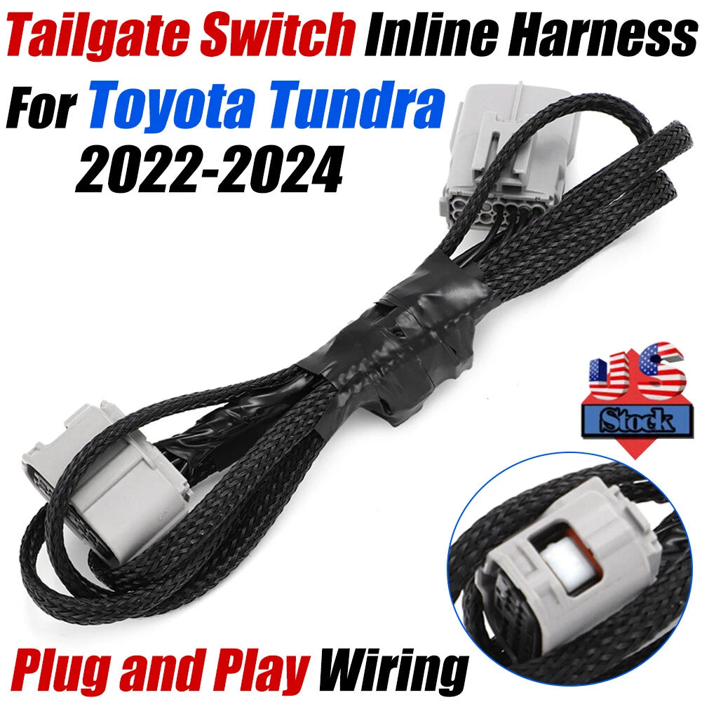 Tailgate Release Switch Inline Harness for Toyota Tundra (2022–2024)