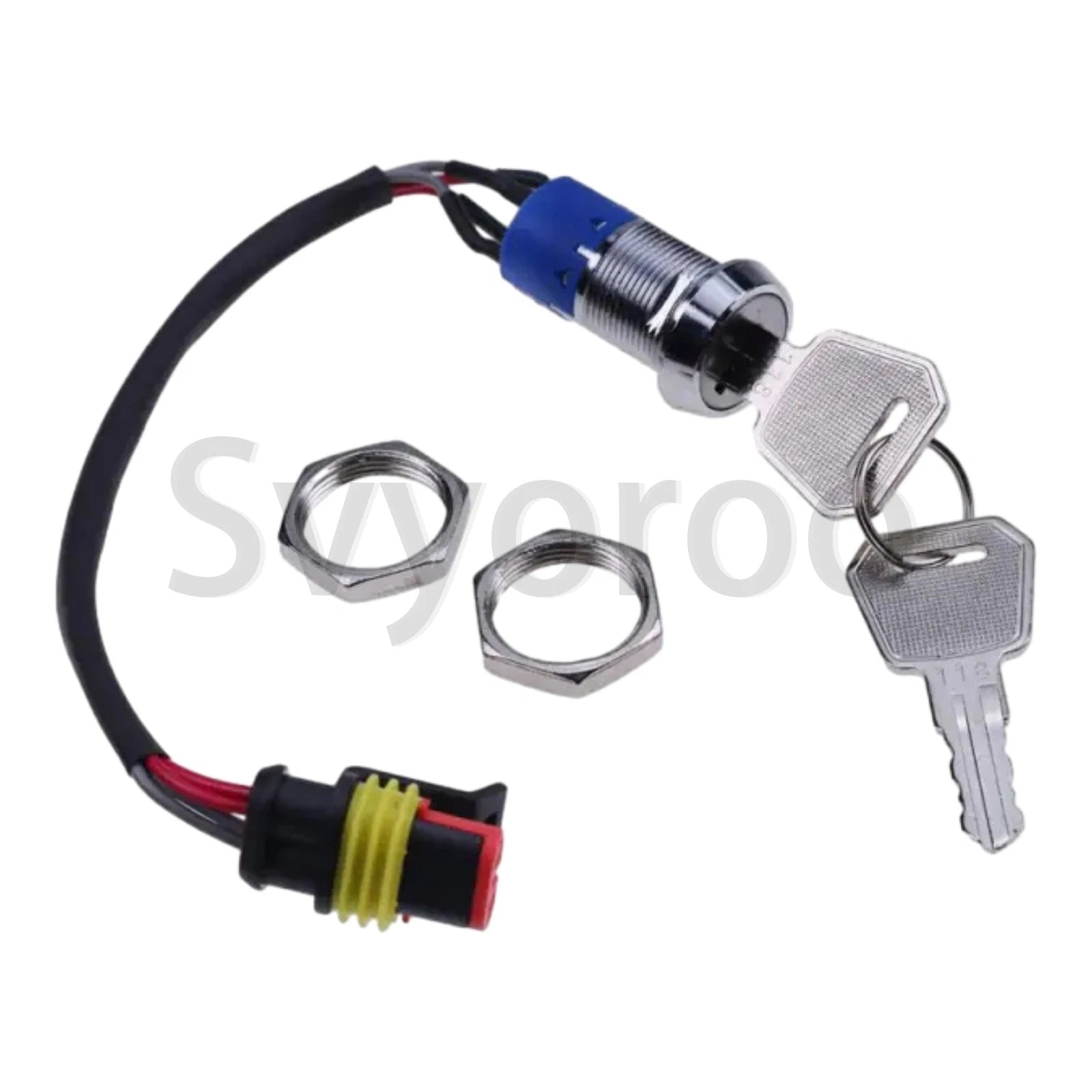 Key Switch Assembly 1220-520002-0C for Big Joe Truck Forklift