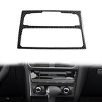 Console CD Panel Cover Trim for Audi A4 A5 Q5 B8 B7 (2009–2016) Carbon Fiber