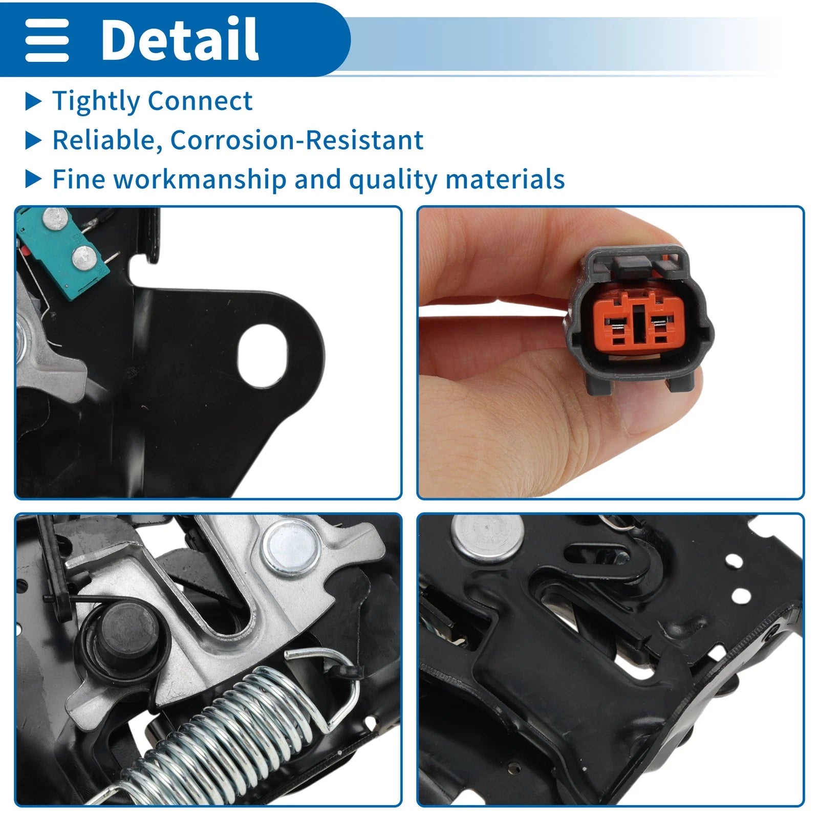 Hood Latch Assembly for Mazda 3 (2014–2018) No.BJS856620