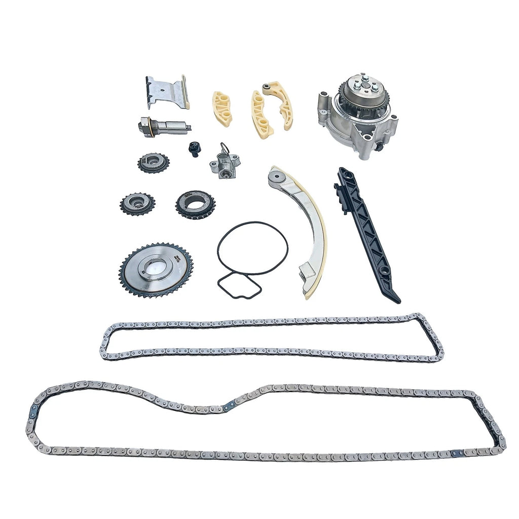 16x Engine Timing Chain Kit w/ Water Pump for Buick Regal, Chevy Equinox, GMC 2.4L (2010–2017)