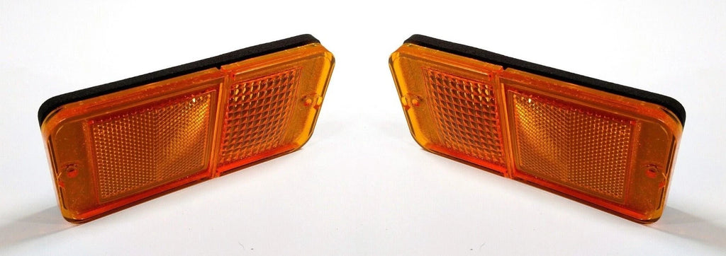Amber Side Marker Lights Pair for 1968–1972 Chevy GMC Truck Turn Signals