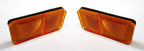 Amber Side Marker Lights Pair for 1968–1972 Chevy GMC Truck Turn Signals